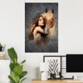 HoneyOnGrey - Poster (Heimbüro)