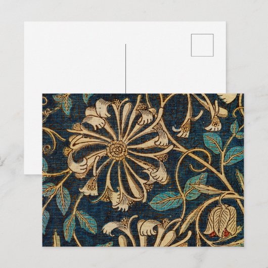 Honeysuckle (1876) von William Morris Postkarte (Vorne/Hinten)