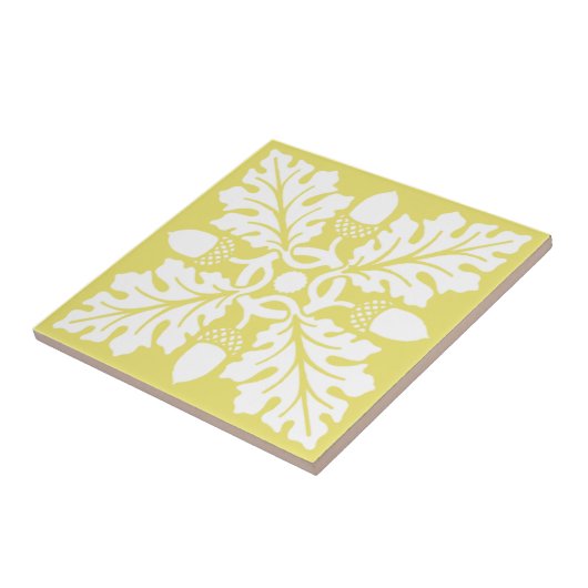 Honeysuckle Acorn und Leaf Tile Design Fliese (Seite)