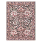 Honeysuckle Art Nouveau Floral Pattern Morris Tischdecke (Vorderseite)