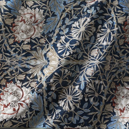 Honeysuckle Art Nouveau Floral Pattern Morris Tischdecke