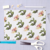 Honeysuckle Blume Muster Seidenpapier (Handwerk)