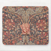 Honeysuckle, Blumenmuster von William Morris Mousepad (Vorne)