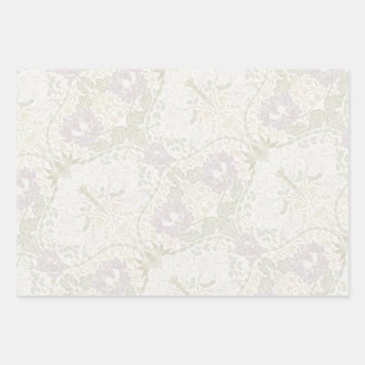 Honeysuckle Delight William Morris Larkspur Geschenkpapier Set (Vorderseite 2)