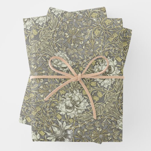 Honeysuckle Delight William Morris Larkspur Geschenkpapier Set (Beispiel)