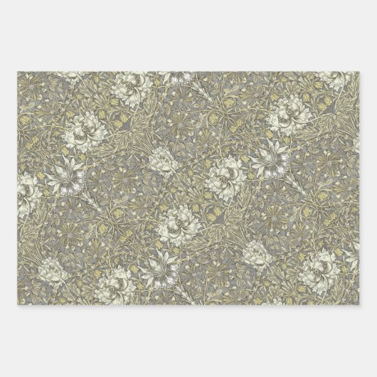 Honeysuckle Delight William Morris Larkspur Geschenkpapier Set (Vorderseite 3)