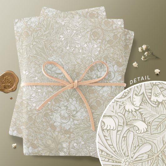 Honeysuckle Delight William Morris Larkspur Geschenkpapier Set