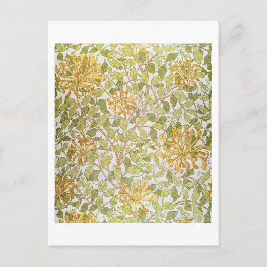 "Honeysuckle"-Design, 1883 Postkarte (Vorderseite)