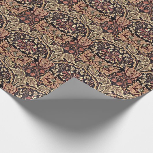 Honeysuckle, ein William Morris-Design, Geschenkpapier (Ecke)