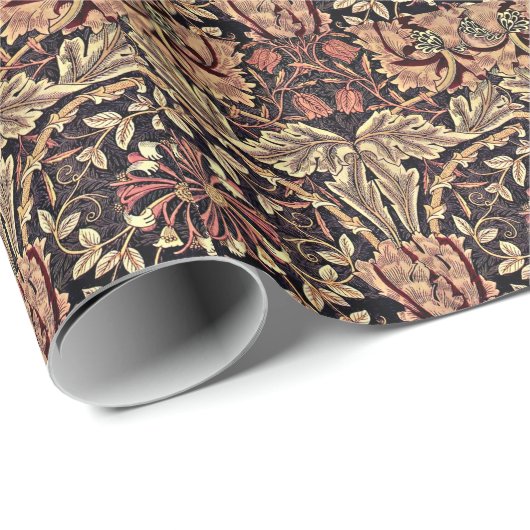 Honeysuckle, ein William Morris-Design, Geschenkpapier (Rolleneckpunkt)