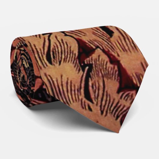 Honeysuckle, ein William-Morris-Muster, Krawatte (Gerollt)