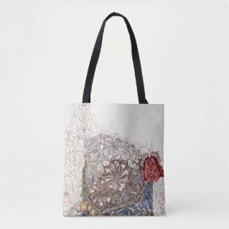 Honeysuckle Floral Tasche