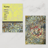 HONEYSUCKLE, gelb, rosa, weiß Visitenkarte (Vorne/Hinten)