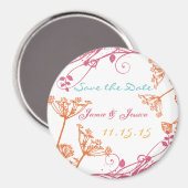 HoneySuckle Hochzeiten verwenden Magnet unten geze (Vorderseite/Rückseite)