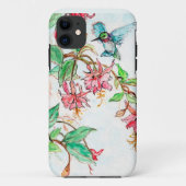 Honeysuckle Hummingbird Case-Mate iPhone Hülle (Rückseite)
