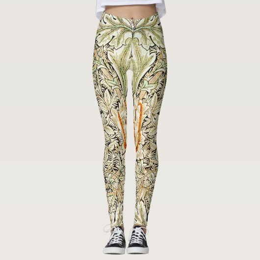 Honeysuckle Pattern (1876) von William Morris Leggings (Vorderseite)