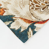 Honeysuckle Pattern - Design von William Morris Fleecedecke (Ecke)