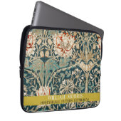 Honeysuckle Pattern - Design von William Morris Laptopschutzhülle (Vorne Rechts)