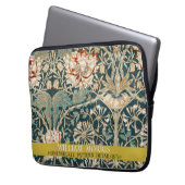 Honeysuckle Pattern - Design von William Morris Laptopschutzhülle (Vorderseite Links)