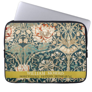 Honeysuckle Pattern - Design von William Morris Laptopschutzhülle