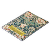 Honeysuckle Pattern - Design von William Morris Notizblock (Linke Seite)