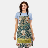 Honeysuckle Pattern - Design von William Morris Schürze (Getragen)