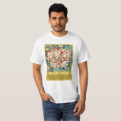 Honeysuckle Pattern - Design von William Morris T-Shirt (Vorne ganz)