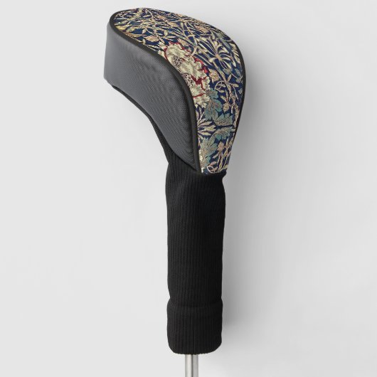 Honeysuckle Pattern Golf Headcover (angewinkelt)
