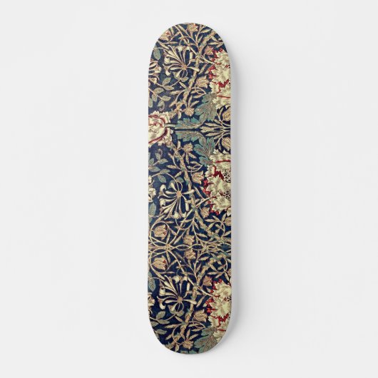 Honeysuckle Pattern Skateboard (Vorne)