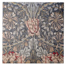 Honeysuckle Print (von William Morris) Fliese