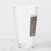 Honeysuckle Print (von William Morris) Glas (Rechts)