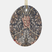 Honeysuckle Print (von William Morris) Keramik Ornament (Rechts)