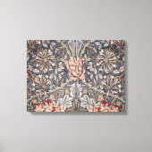 Honeysuckle Print (von William Morris) Leinwanddruck (Vorderseite)