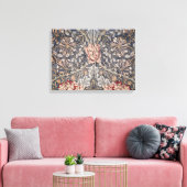 Honeysuckle Print (von William Morris) Leinwanddruck (Insitu (Wohnzimmer))