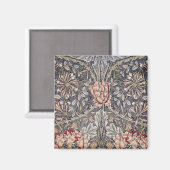 Honeysuckle Print (von William Morris) Magnet (Vorderseite/Rückseite)