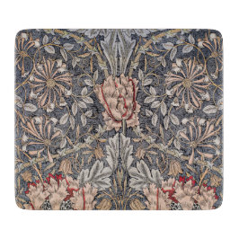 Honeysuckle Print (von William Morris) Schneidebrett
