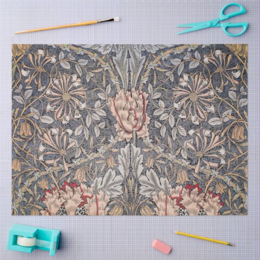 Honeysuckle Print (von William Morris) Seidenpapier (Basteln)