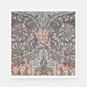 Honeysuckle Print (von William Morris) Serviette (Vorderseite)