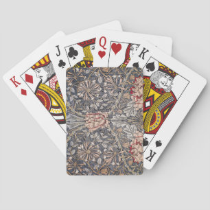 Honeysuckle Print (von William Morris) Spielkarten