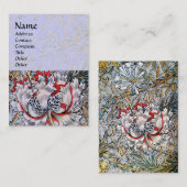 HONEYSUCKLE, rosa, weiß Visitenkarte (Vorne/Hinten)