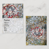 HONEYSUCKLE, rosa, weiß Visitenkarte (Vorne/Hinten)