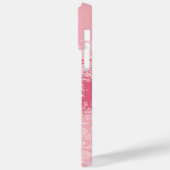 Honeysuckle Swirl Grunge iPhone Case (Rückseite / Links)