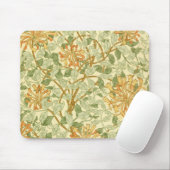 Honeysuckle Vine Design William Morris Mousepad (Mit Mouse)