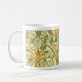 Honeysuckle Vine Greenery William Morris Kaffeetasse (Links)