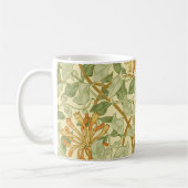 Honeysuckle Vine Greenery William Morris Kaffeetasse (Links)