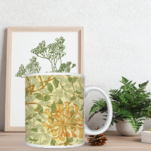 Honeysuckle Vine Greenery William Morris Kaffeetasse