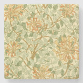 Honeysuckle Vines William Morris Steinuntersetzer (Vorderseite)