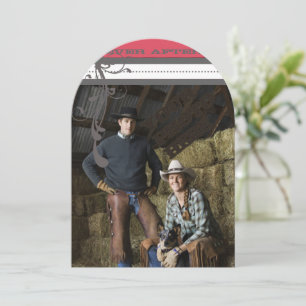 Honeysuckle Vintag Chandelier Wedding Einladungen