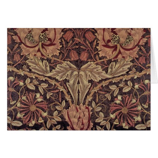 Honeysuckle von William Morris, Garden Blume Art (Vorderseite (Horizontal))