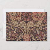 Honeysuckle von William Morris, Garden Blume Art (Vorderseite)